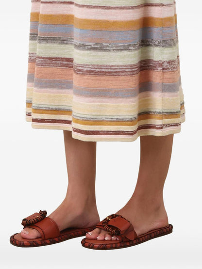 Zimmermann Alchemy leather sandals