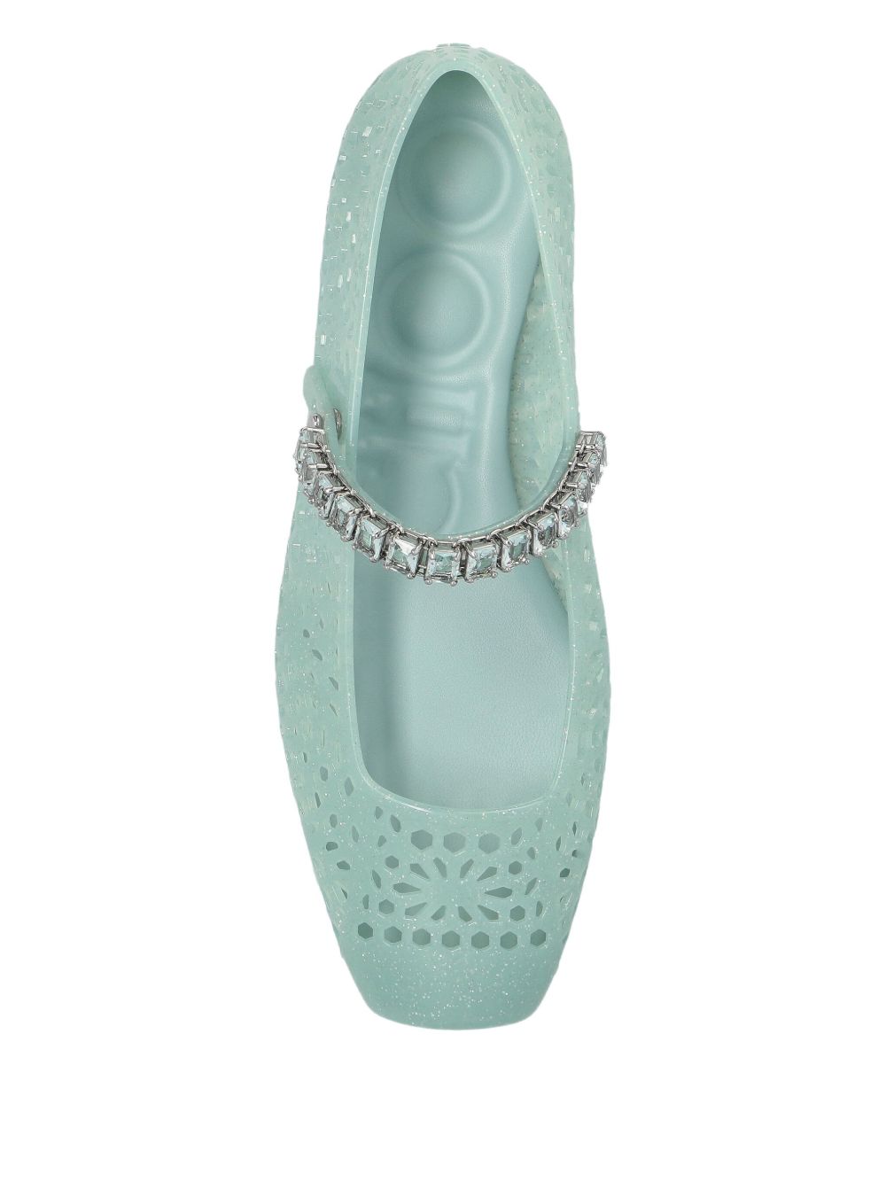 JIMMY CHOO Flat shoes GREEN