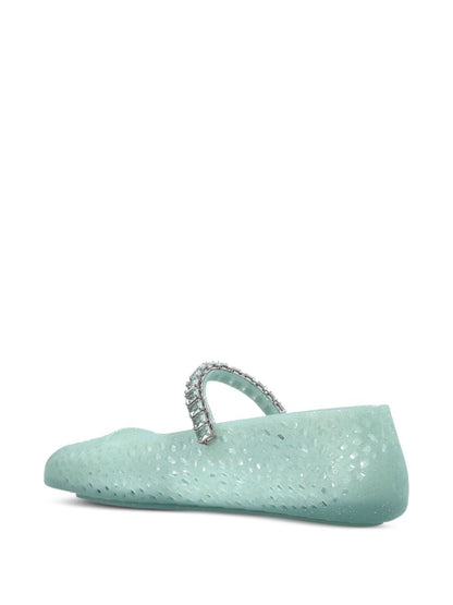 JIMMY CHOO Flat shoes GREEN