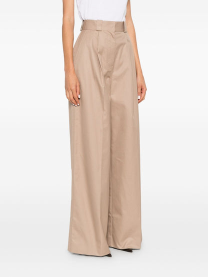 Balenciaga Cotton high-waisted trousers