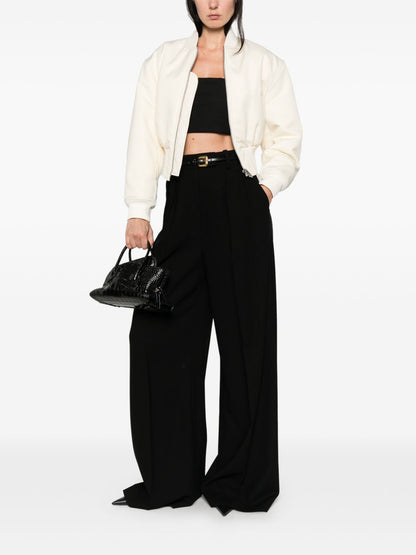 Balenciaga Cropped bomber jacket