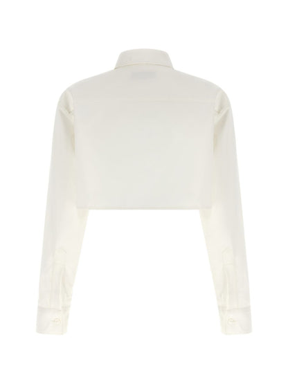 Balenciaga Cotton cropped shirt