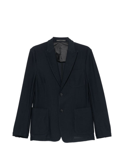 Giorgio Armani Icon Single-Breasted Blazer Jacket