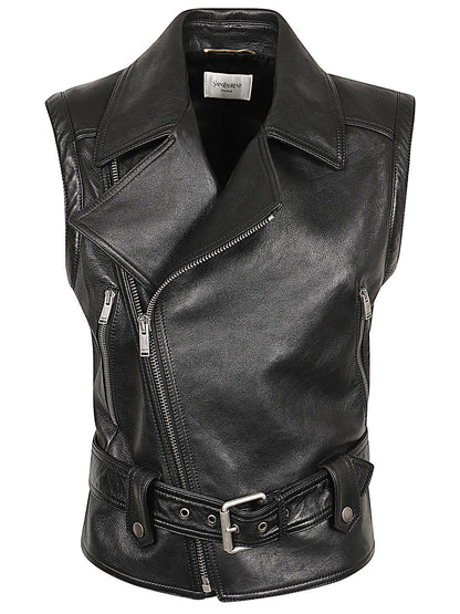Saint Laurent Jackets BLACK