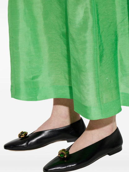 JIMMY CHOO Flat shoes BLACK