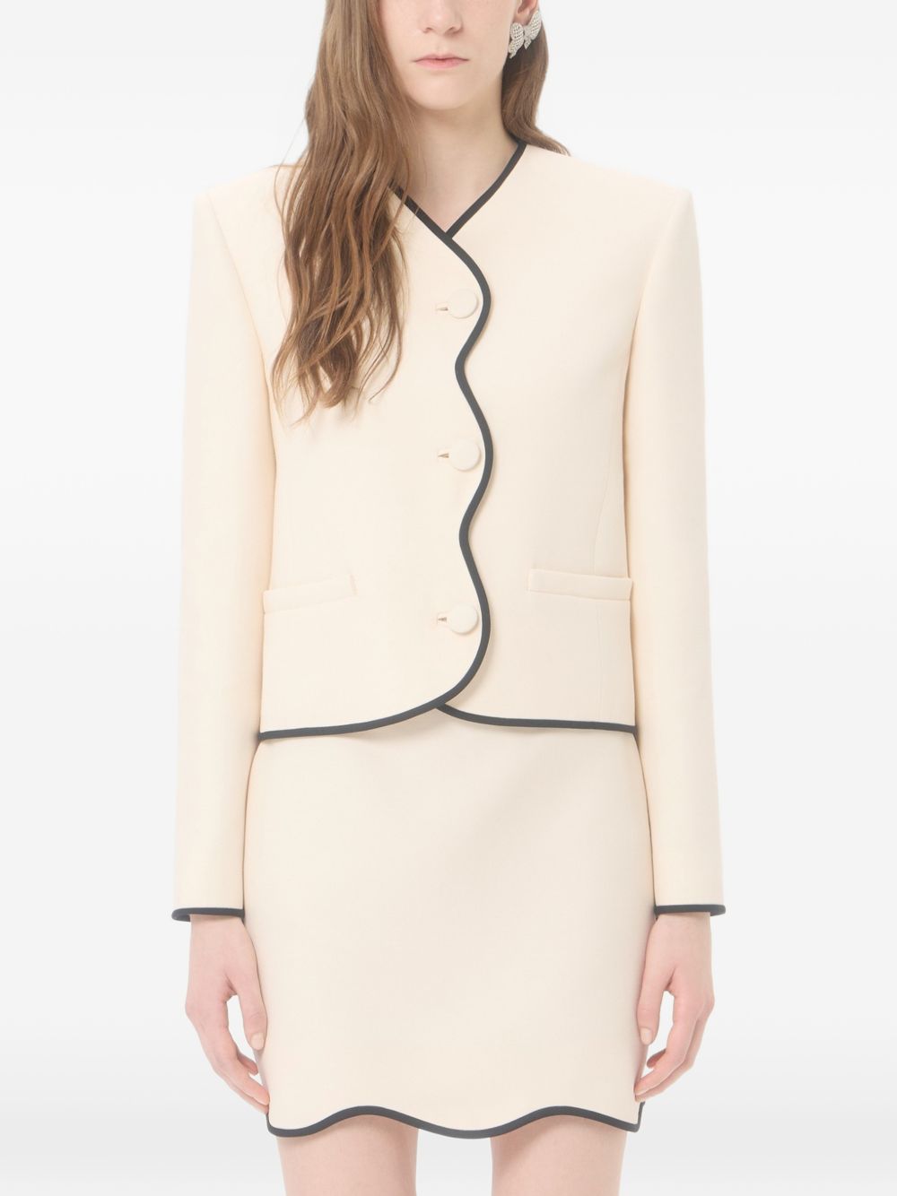 Valentino Wool and silk blend jacket