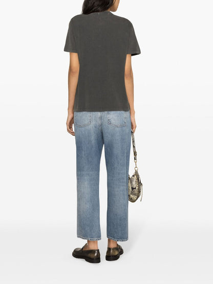 GOLDEN GOOSE T-shirts and Polos DARK GREY