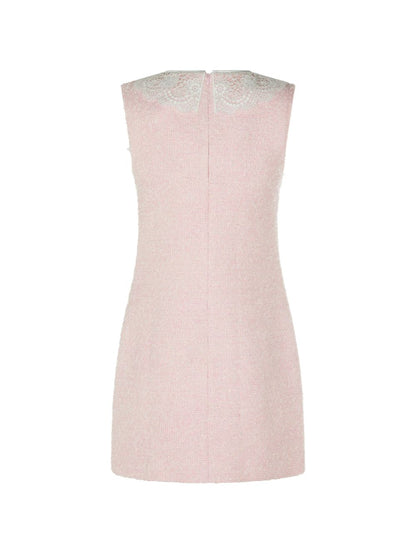 Self-Portrait Bouclé mini dress