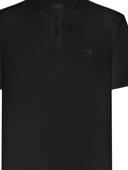 GIORGIO ARMANI T-shirts and Polos BLACK