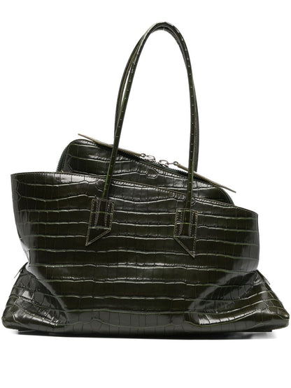 THE ATTICO Bags.. DARK GREEN