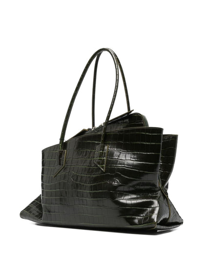 THE ATTICO Bags.. DARK GREEN