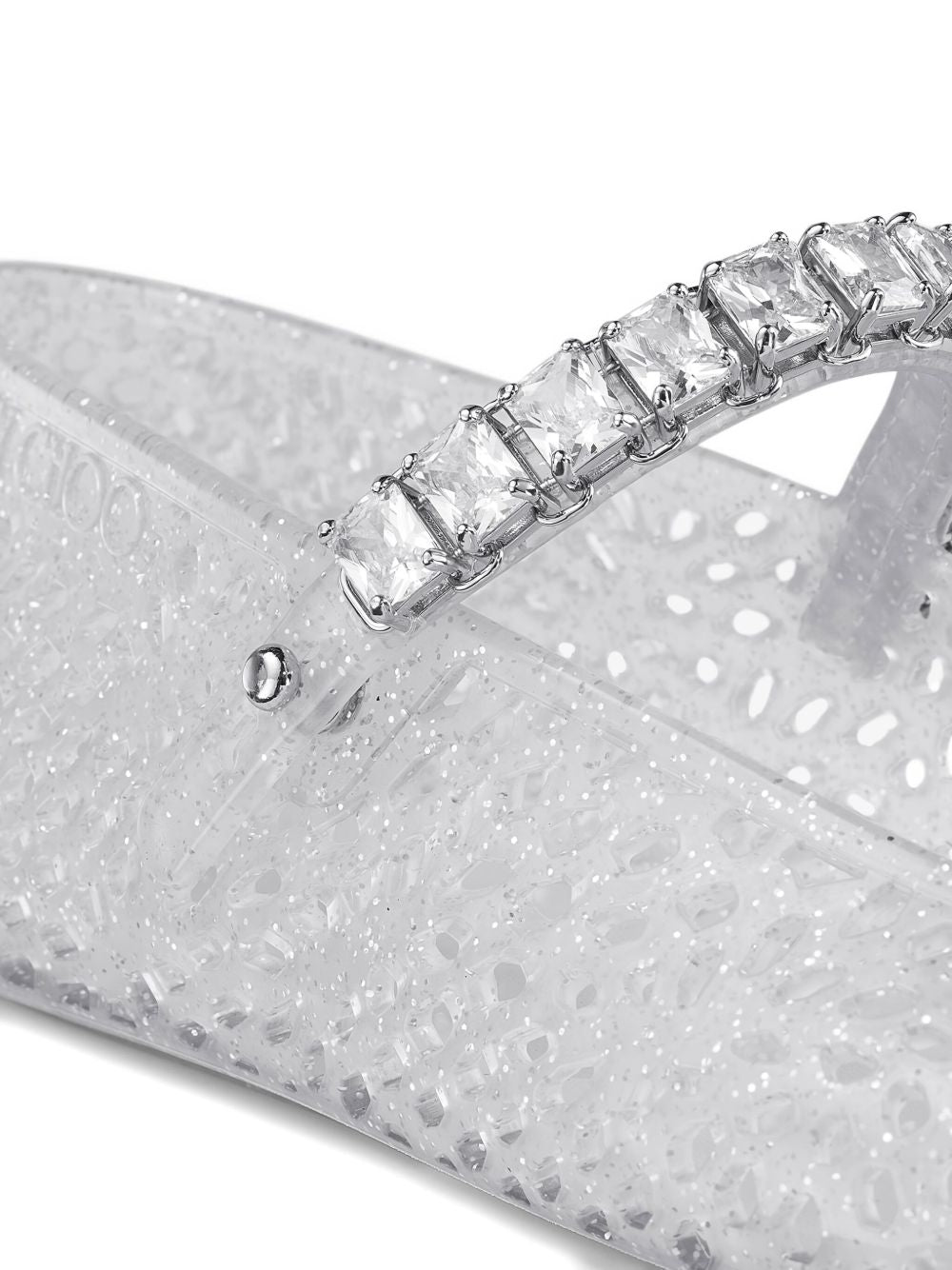 JIMMY CHOO Flat shoes SILVER