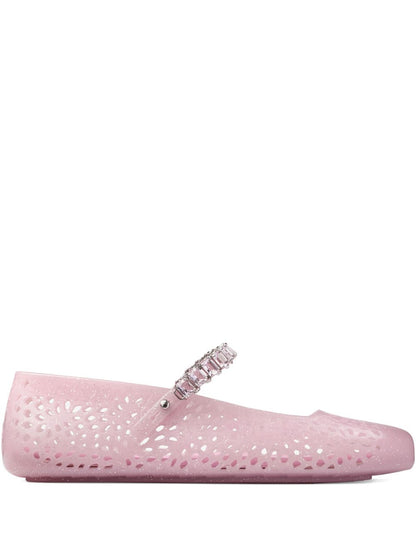 JIMMY CHOO Flat shoes PINK