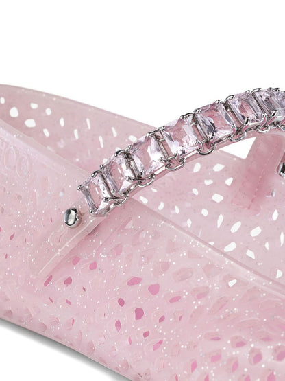 JIMMY CHOO Flat shoes PINK