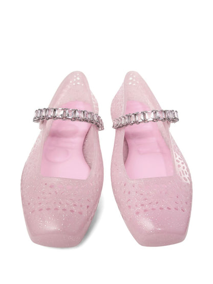 JIMMY CHOO Flat shoes PINK