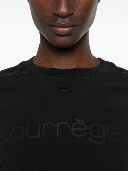 COURREGES PRE T-shirts and Polos GREY