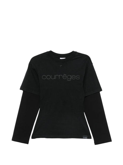 COURREGES PRE T-shirts and Polos GREY
