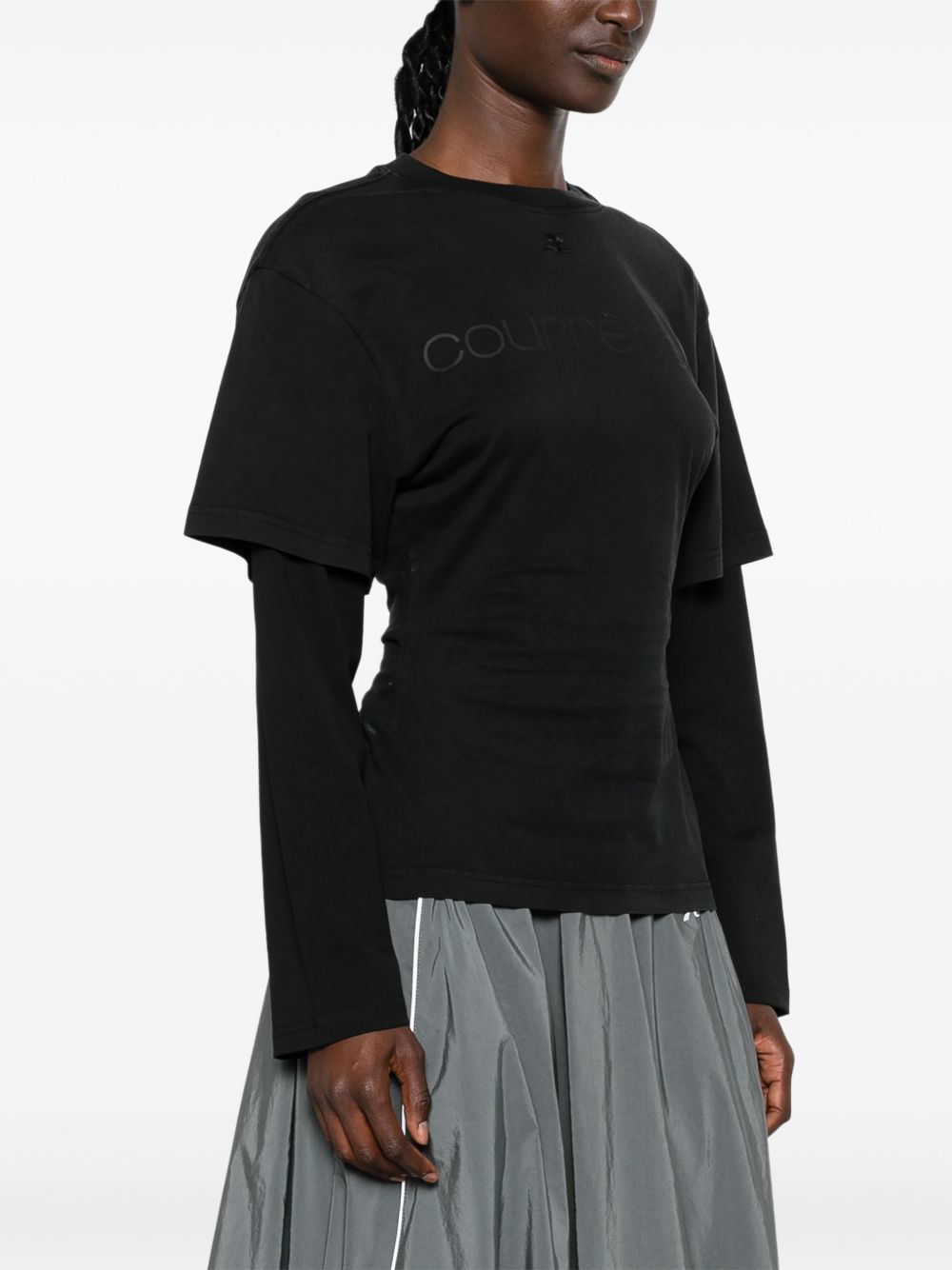 COURREGES PRE T-shirts and Polos GREY