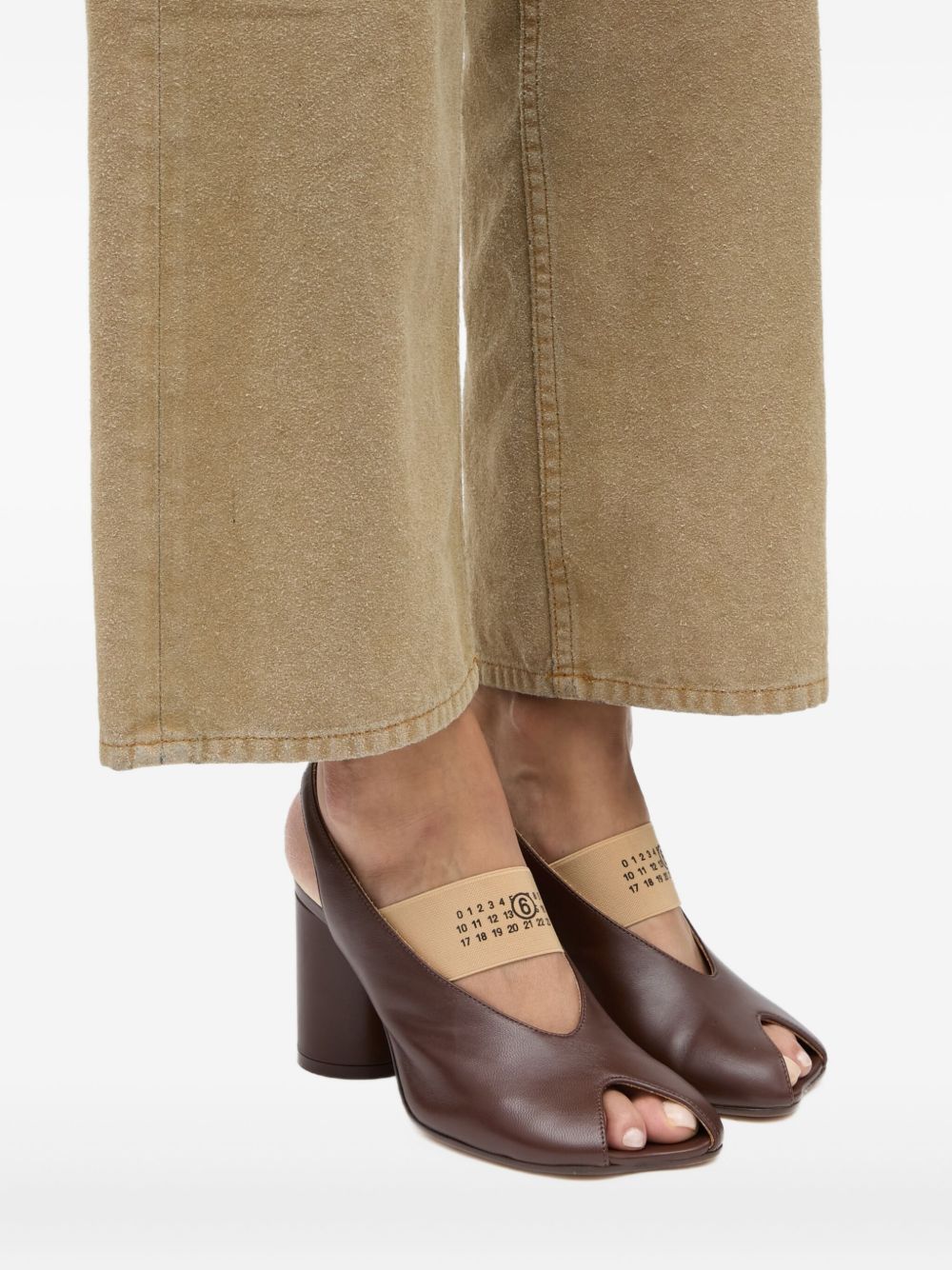 MM6 Maison Margiela Sandals BROWN