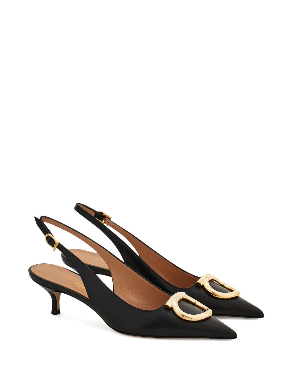 Ferragamo With Heel BLACK