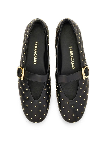 Ferragamo Flat shoes BLACK