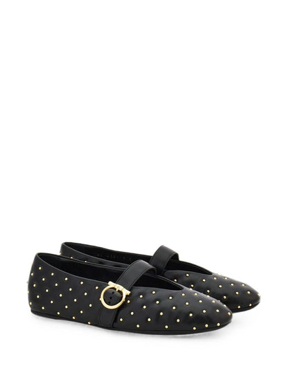 Ferragamo Flat shoes BLACK