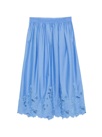 Ermanno Scervino Skirts LIGHT BLUE