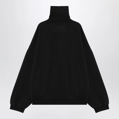 Fear of God Essentials High-necked black Homecoming sweatshirt
