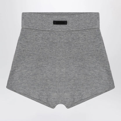 Fear of God Essentials Grey Honeycomb Shorts