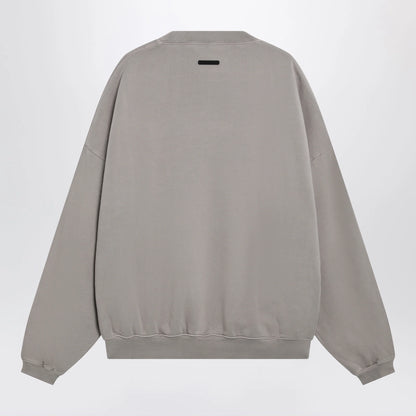 Fear of God Essentials Faded Seal cotton fleece crewneck sweatshirt