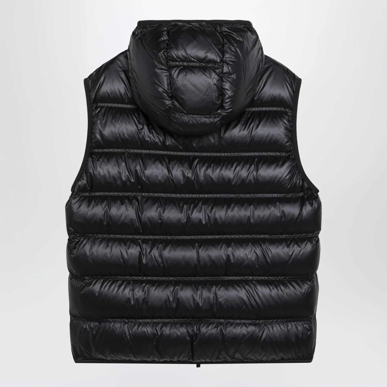 Moncler Black nylon-padded Panestrel waistcoat