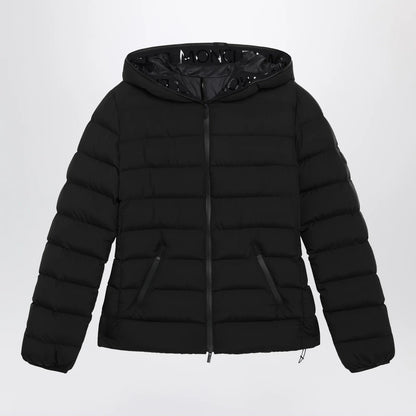 Moncler Black Herbe Short Down Jacket