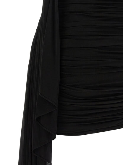 Alexander Wang Asymmetrical Draped Dress