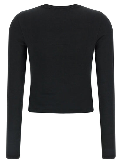 Alexander Wang Ls Tee W/logo Print T-shirt