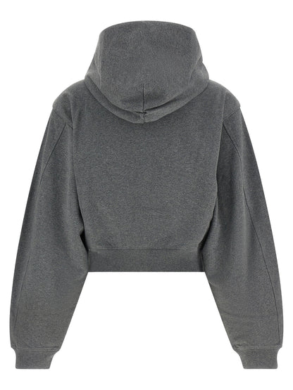 Alexander Wang Zip-up Hoodie Sweatshirt