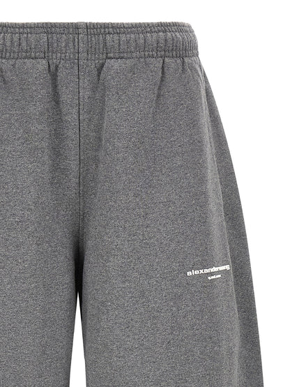 Alexander Wang Logo Fleece Pants