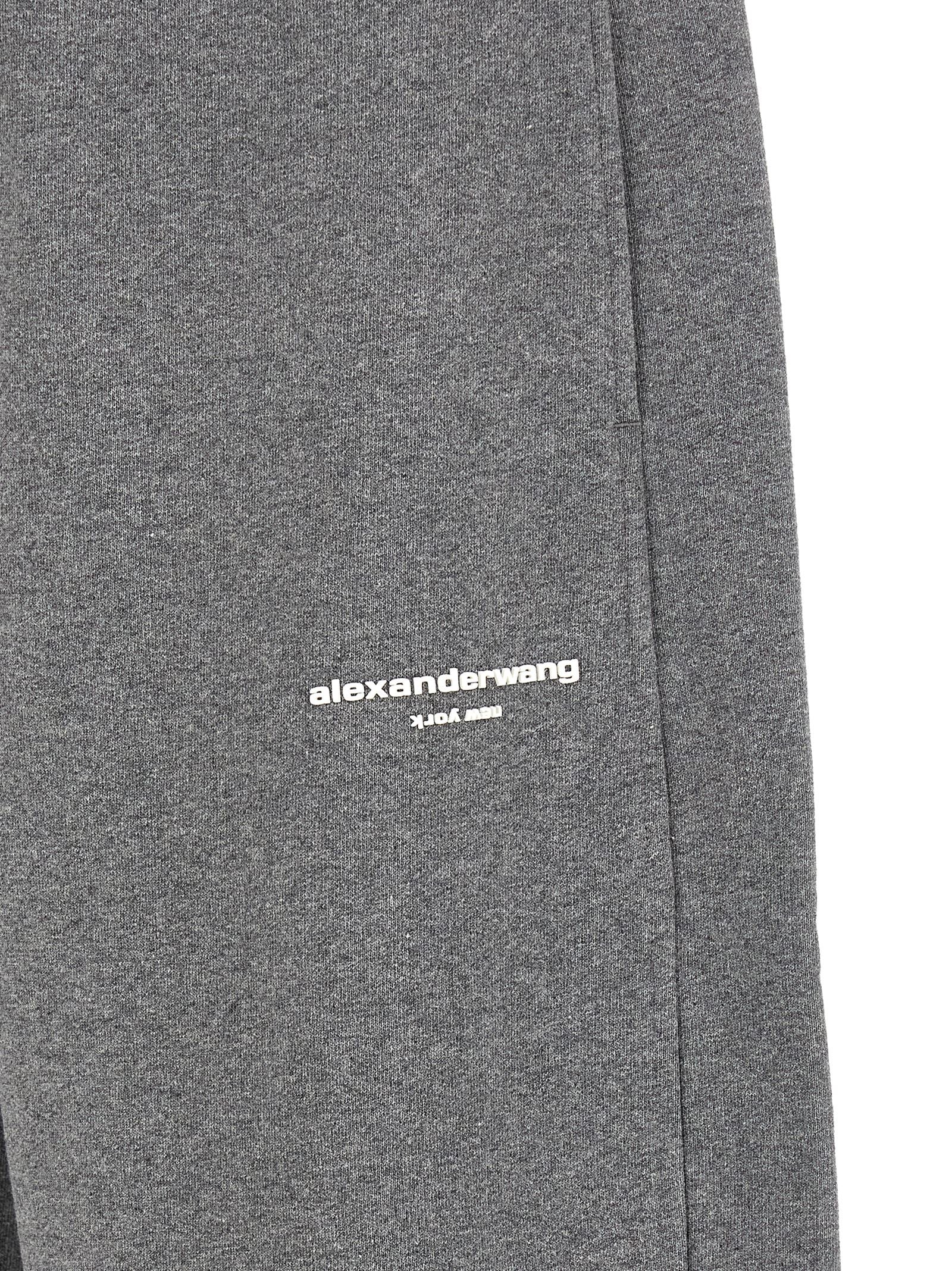 Alexander Wang Logo Fleece Pants