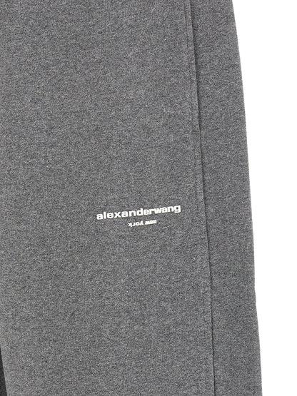 Alexander Wang Logo Fleece Pants
