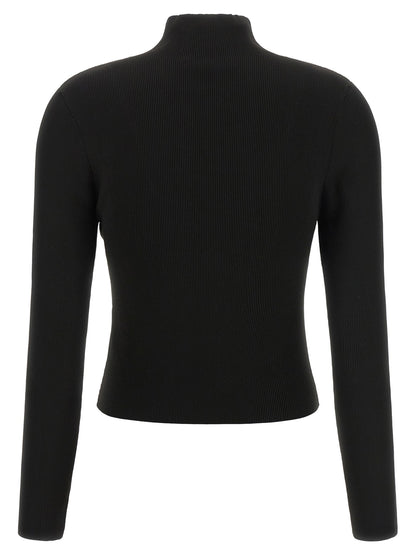 Alexander Wang Ribbed Sweater With Logo