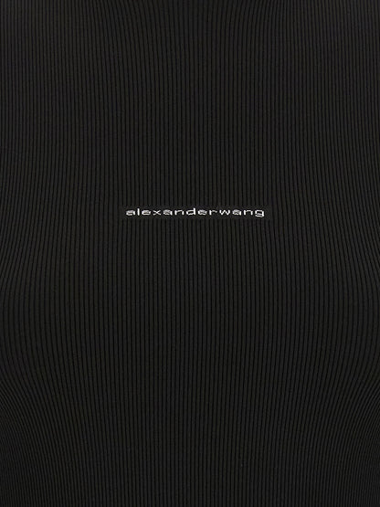 Alexander Wang Ribbed Sweater With Logo