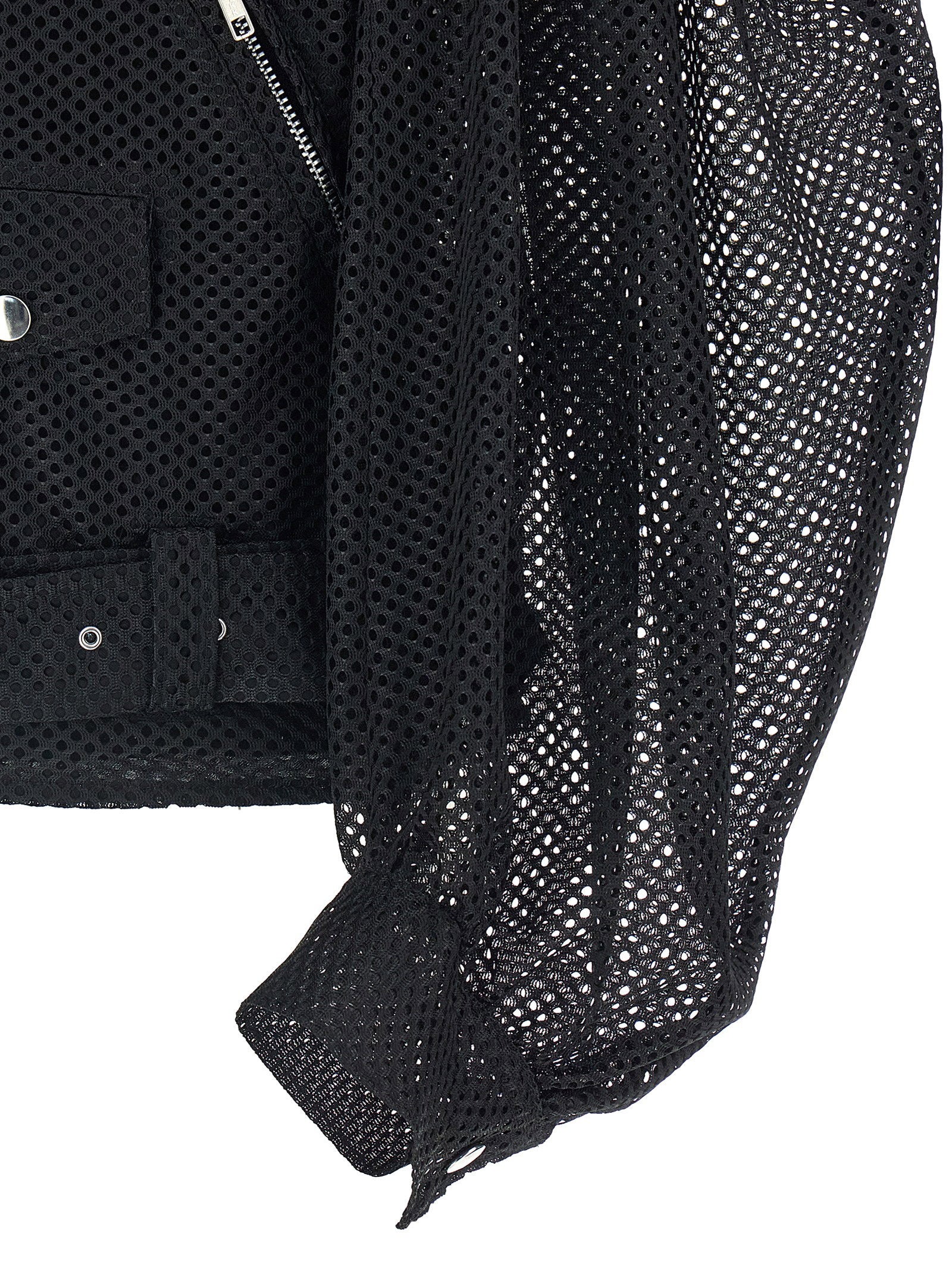Comme Des Garcons Black Mesh Jacket