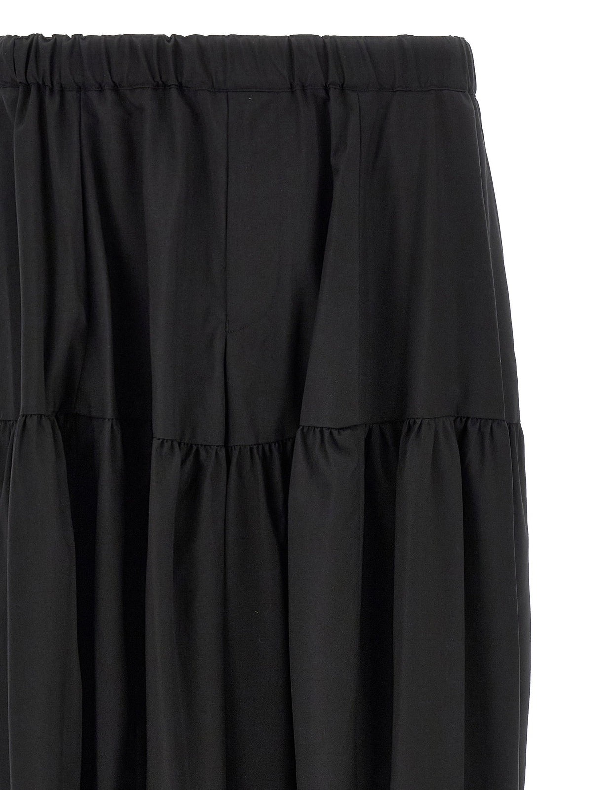 Comme Des Garcons Black Barrel Leg Pants