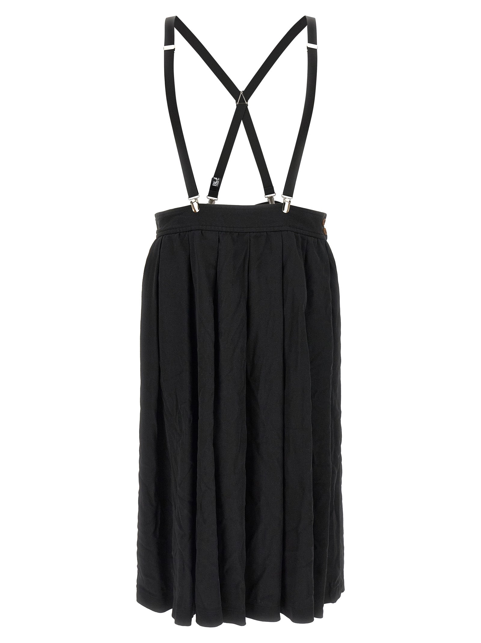Comme Des Garcons Black Suspender Skirt