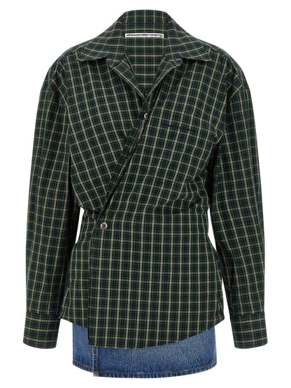 Alexander Wang Wallet Shirt Dress