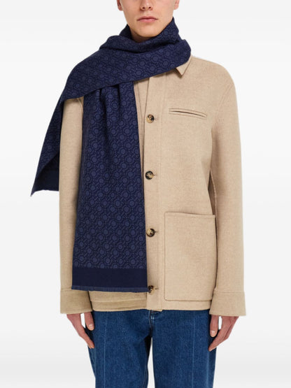 Ferragamo Scarfs NAVY