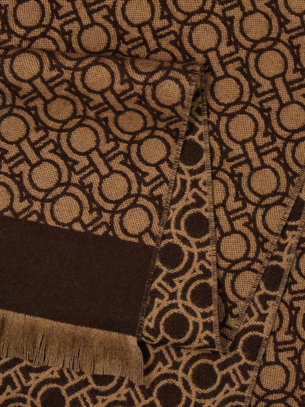Ferragamo Scarfs BROWN
