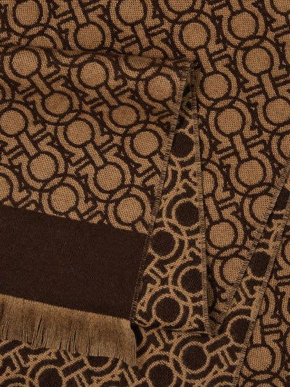 Ferragamo Scarfs BROWN