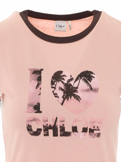 Chloé Chloè T-shirts and Polos PINK