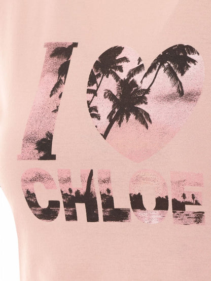 Chloé Chloè T-shirts and Polos PINK