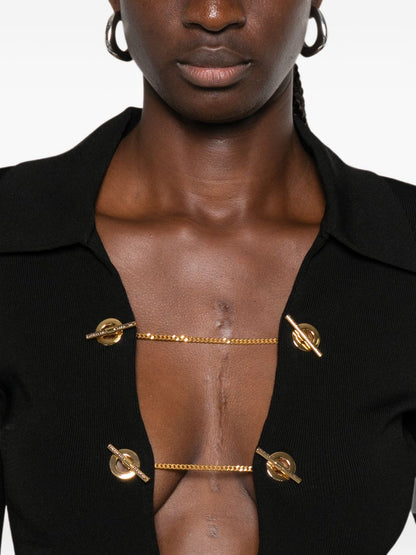 Elisabetta Franchi Top BLACK